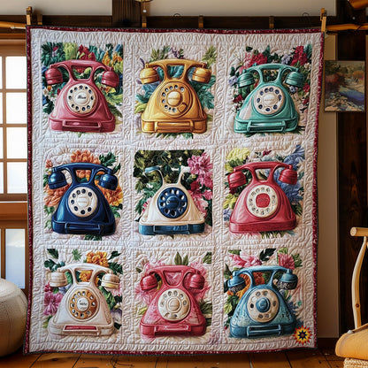 Vintage Telephone WY1112023CL Quilt