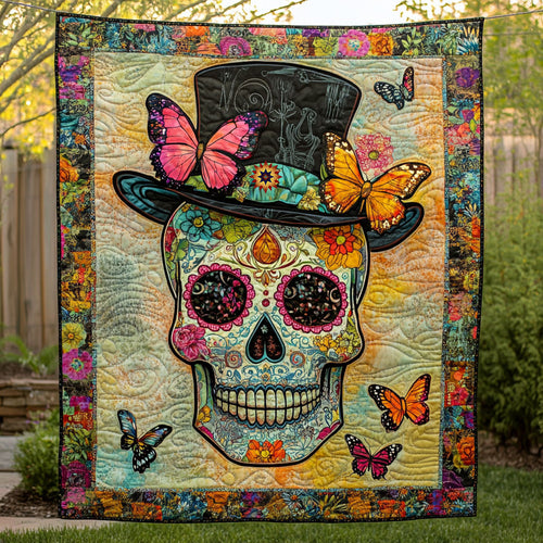 Skull Butterfly WT2310005CL Quilt