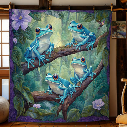 Forest Of Frog WY0611031CL Quilt