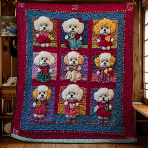 Bichon Frise WX0512002CL Quilt