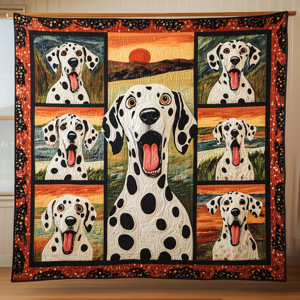 Dalmatian Expression WN2509101CL Quilt