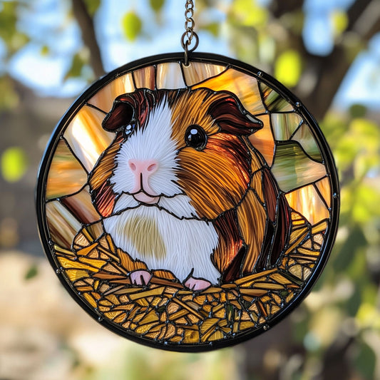 Guinea Pig Happy WT1403014CL Suncatcher