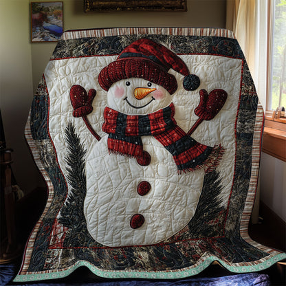 Snowman Christmas WX1911045CL Quilt