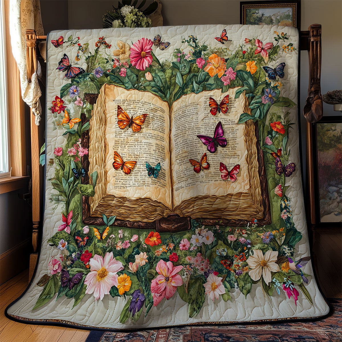 Butterfly Book WY1911101CL Quilt