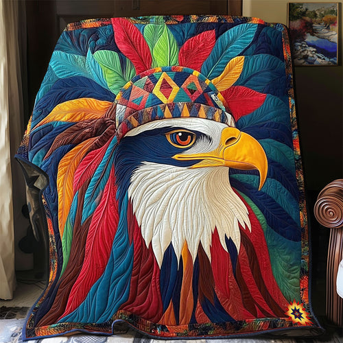 Feather Headress Eagle WY2312024CL Quilt