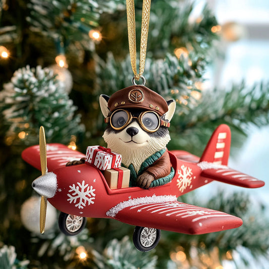 Pilot Pup CP2411143CL Christmas Ornament