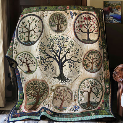 Tree of Life Verdant Vitality WN1209064CL Quilt