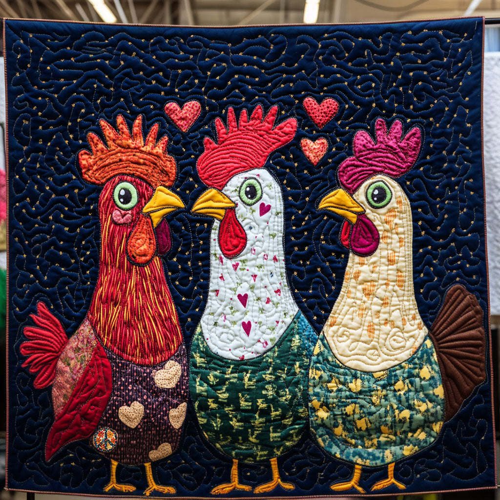 Chicken WJ1911007CL Quilt
