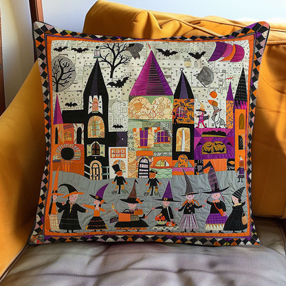 Halloween Witches' Trick Or Treat WN0310105CL Quilt Pillow Case
