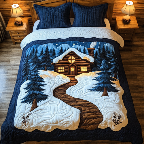 Frosted Cabin Dreams YR1701005CL Duvet Cover Set