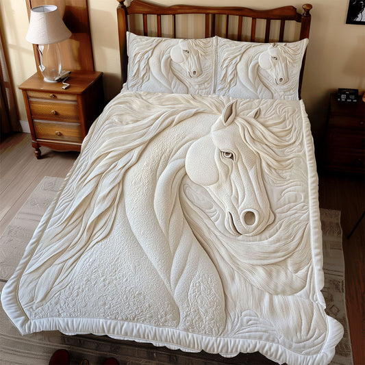Radiant Horse Silhouette WX2512102CL Duvet Cover Set