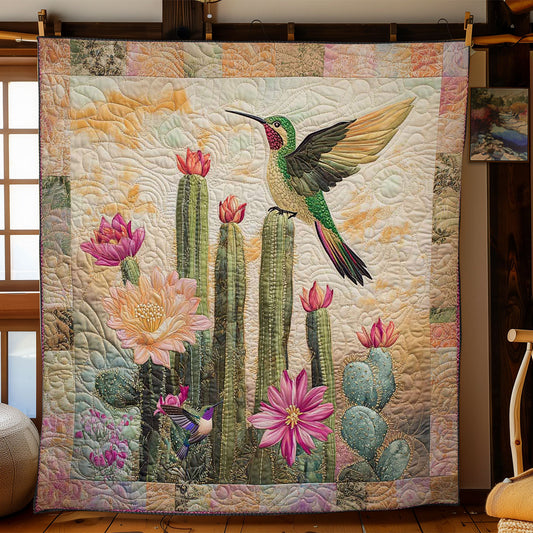 Cactus Hummingbird WN2311079CL Quilt