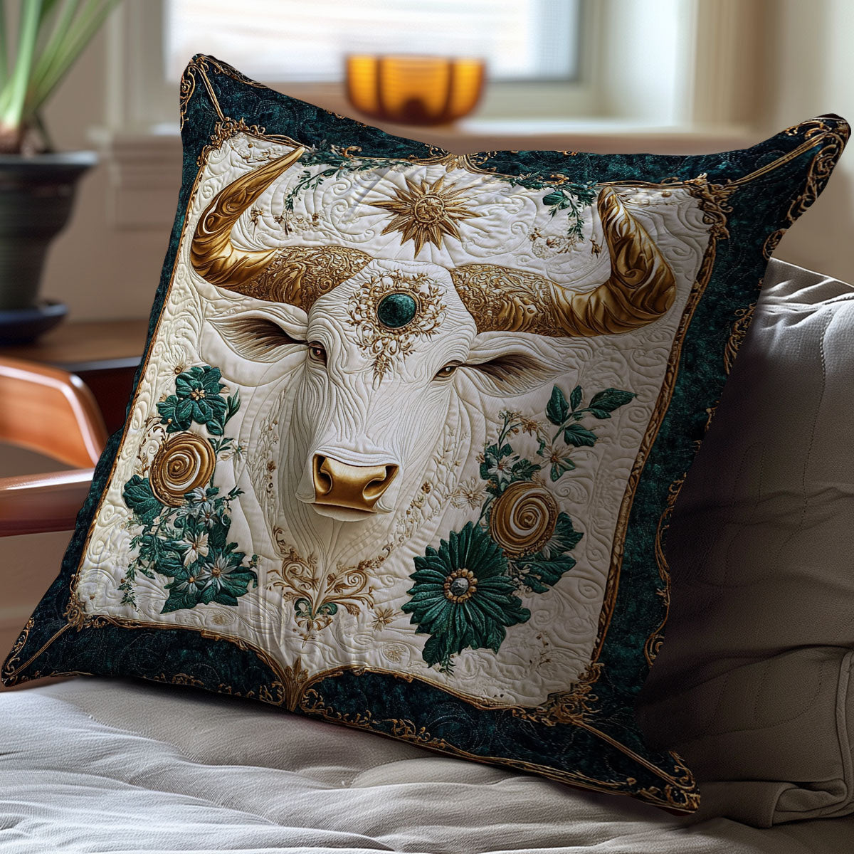 Buffalo Head WY0201063CL Quilt Pillow Case
