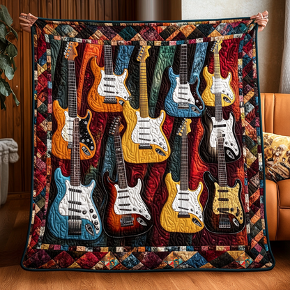 Colorful Guitars XR0210005CL Quilt