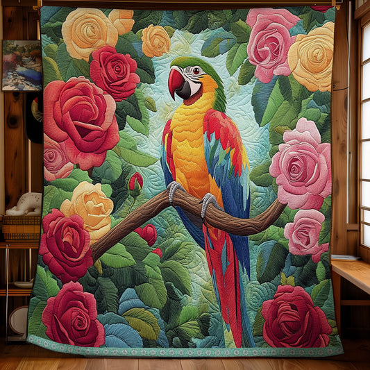 Parrot Flower WX1811035CL Quilt