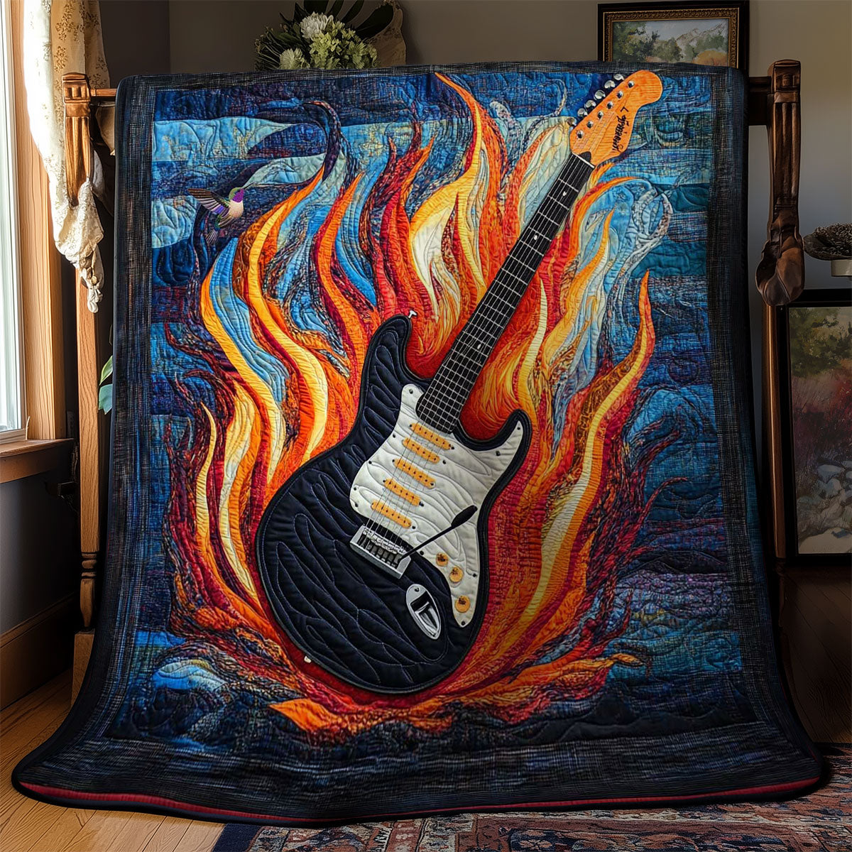 Firestorm Guitar WN1211059CL Quilt