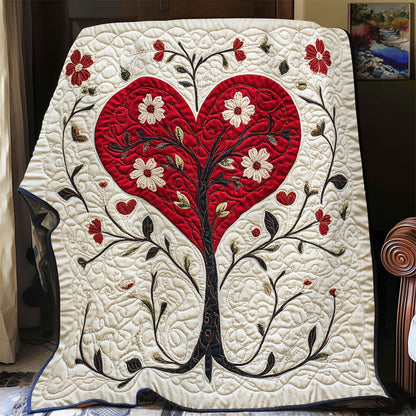 Heart Valentine Tree WY1502011CL Quilt