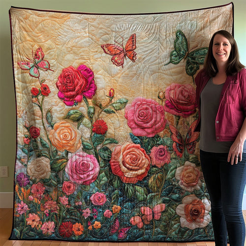 Rose Garden XB0703041CL Quilt