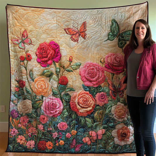 Rose Garden XB0703041CL Quilt