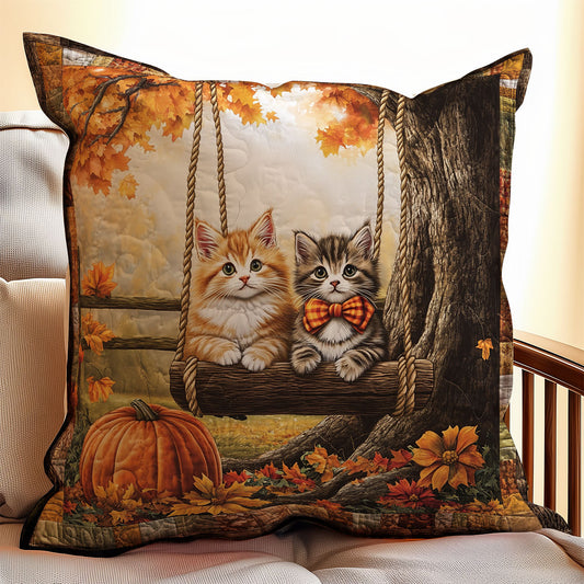 Cute Cat WX1712080CL Quilt Pillow Case