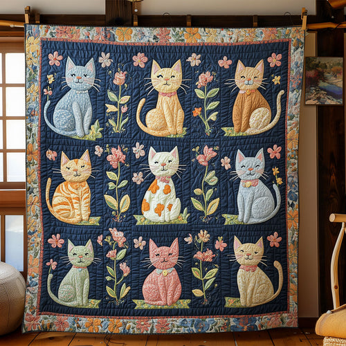Cats WY1902072CL Quilt