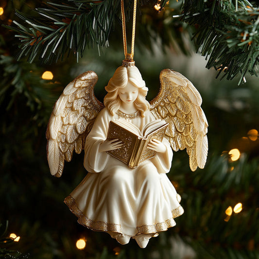 Angel In Crystal WN1610004CL Christmas Ornament