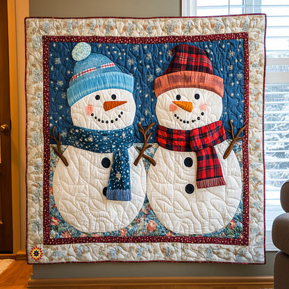 Christmas Snowman WJ2311012CL Quilt