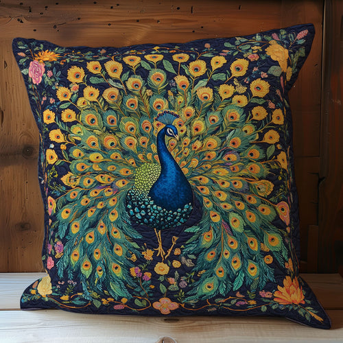Mystic Peacock Portrait WY0602109CL Quilt Pillow Case