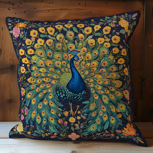 Mystic Peacock Portrait WY0602109CL Quilt Pillow Case