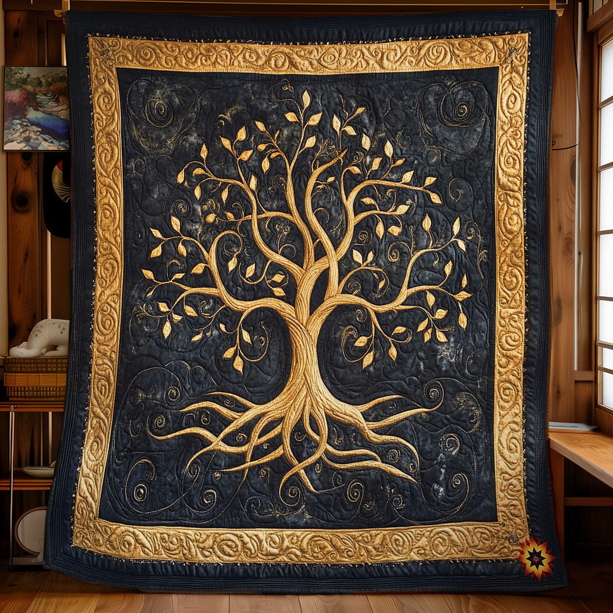Mystic Tree Of Life WY1312019CL Quilt