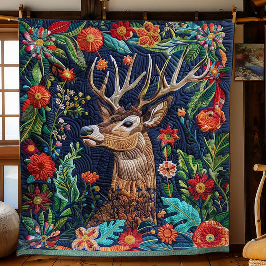 Forest Deer WJ1209013CL Quilt