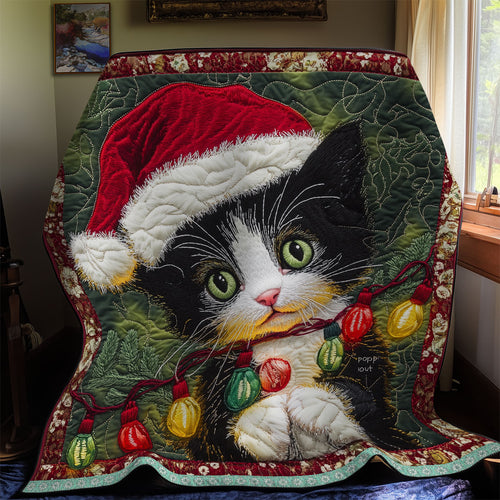 Cute Cat Christmas  WX1912010CL Quilt