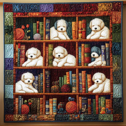 Bichon Frise Cozy Napper WN0210015CL Quilt
