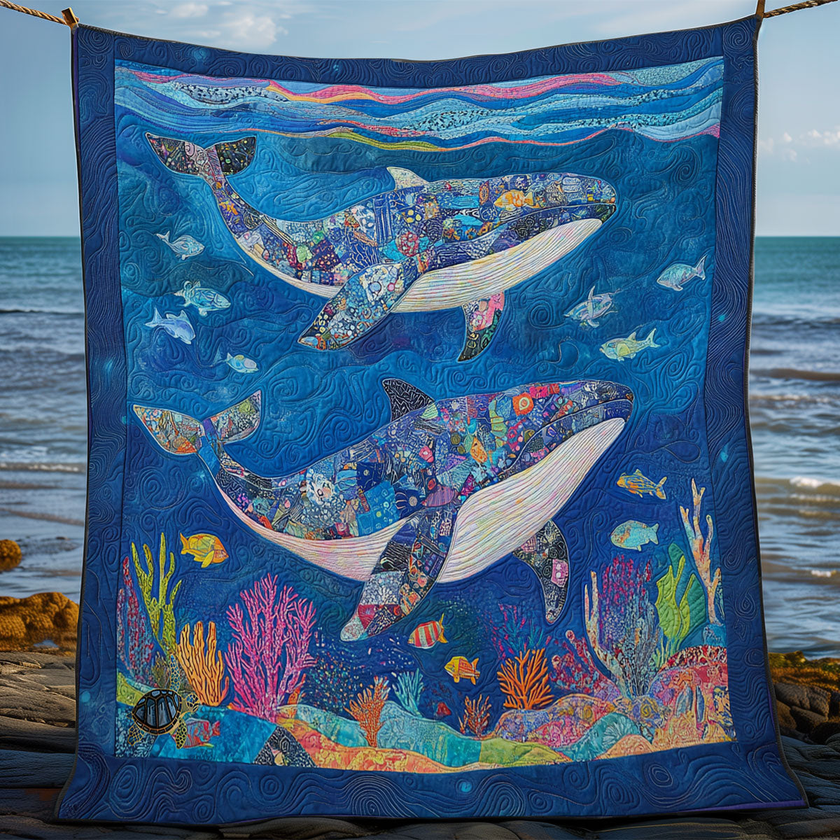 Whale WY1411027CL Quilt