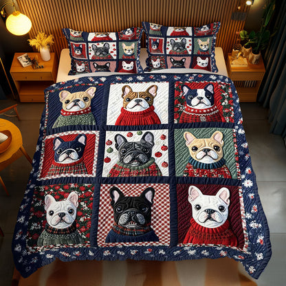French Bulldog WJ0310028CL Duvet Cover Set