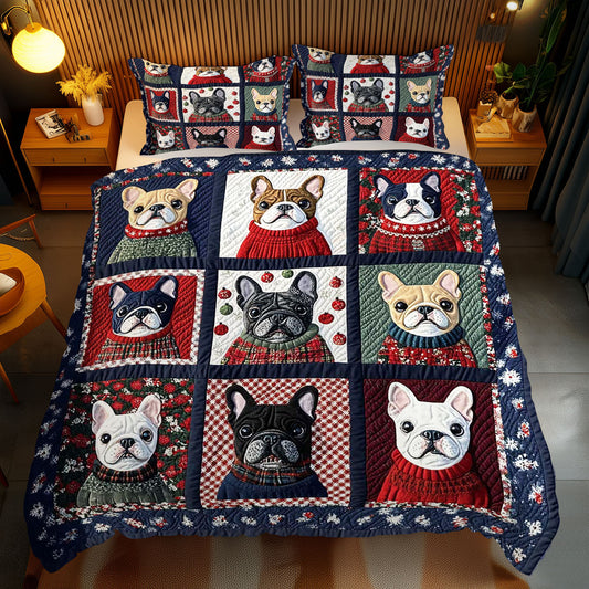French Bulldog WJ0310028CL Duvet Cover Set