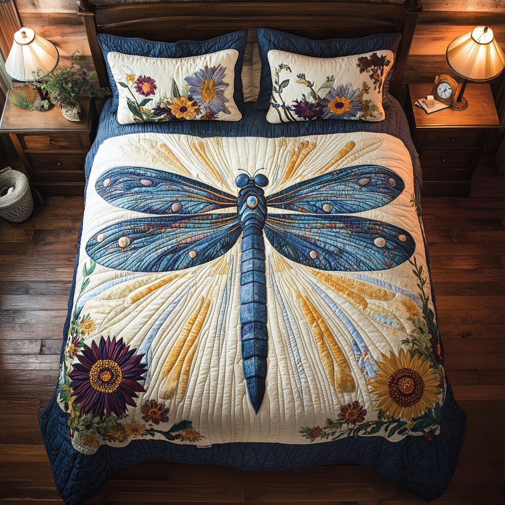 Celestial Dragonfly YR0401023CL Duvet Cover Set