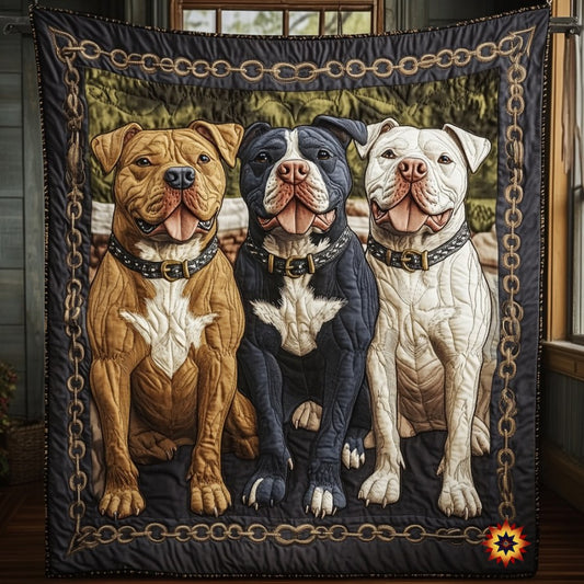 Pitbull Gang WU0611011CL Quilt