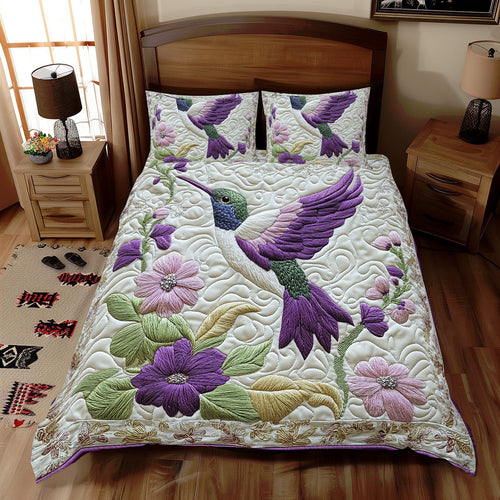 Enchanted Hummingbird Paradise WX2512079CL Duvet Cover Set