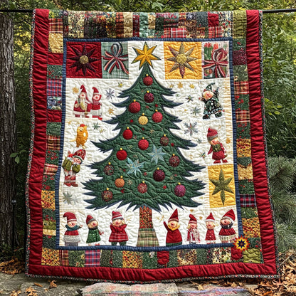 Gnomes WU0310011CL Quilt