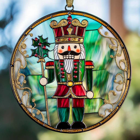 Nutcracker WN2811041CL Stained Glass Suncatcher