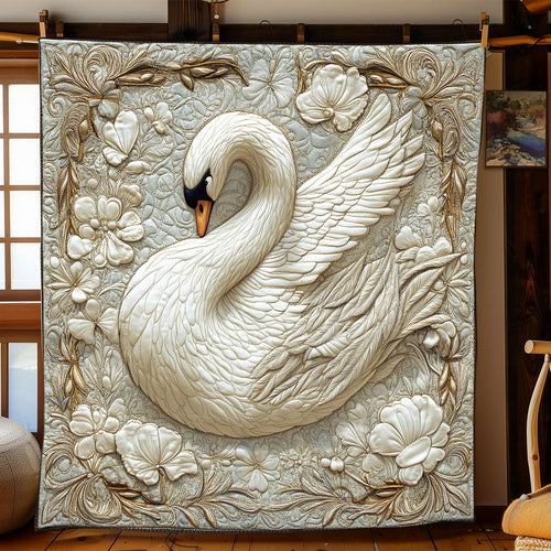 Magnificent Swan XB2803008CL Quilt