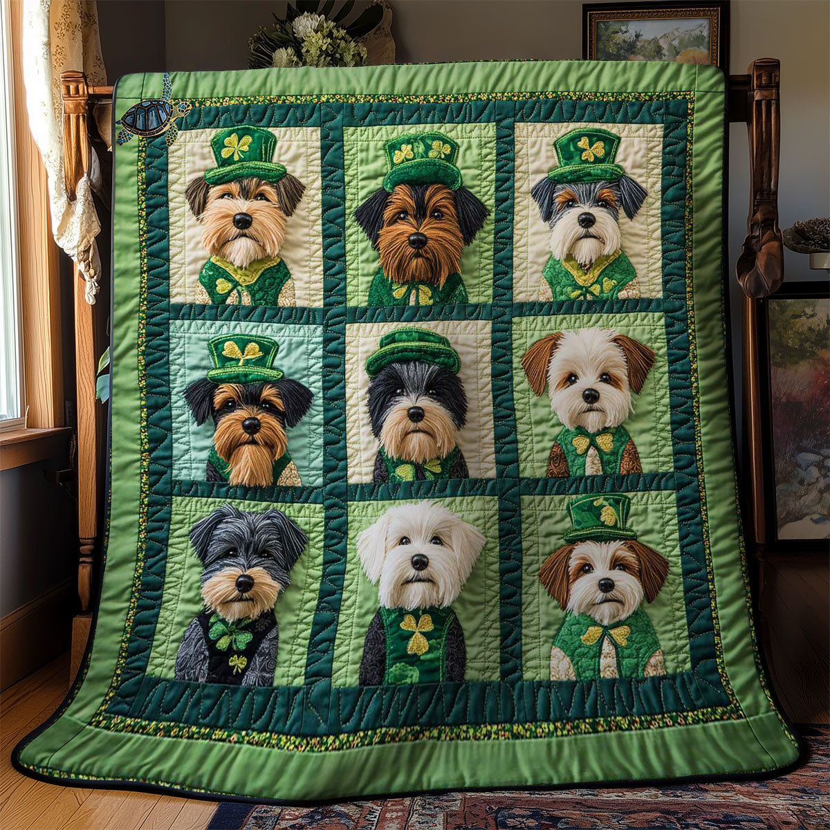 Irish Schnauzer WN1411044CL Quilt