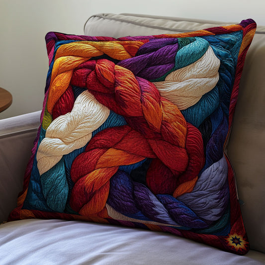 Colorful Wool WY0412075CL Quilt Pillow Case