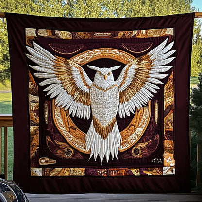 Tribe Owl Native American WP0910008CL Quilt