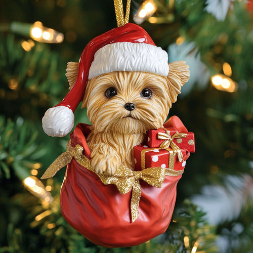 Golden Pup CP1710038CL Christmas Ornament