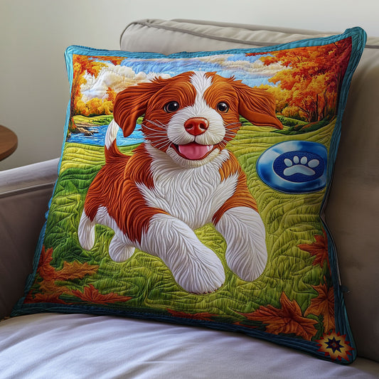 Playing Dog WY0412081CL Quilt Pillow Case