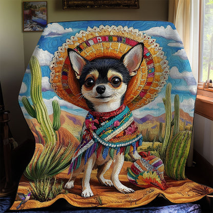 Sombrero Hat Chihuahua WY2511037CL Quilt