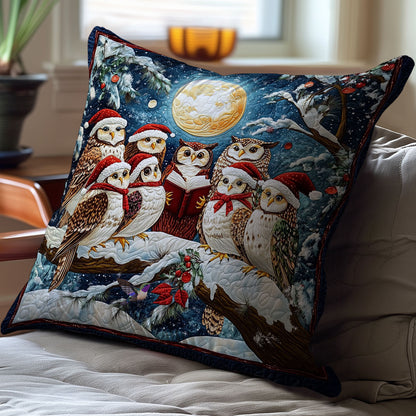 Snow Owl Family WY0612090CL Quilt Pillow Case