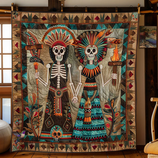 Skeletons In Splendor WN2610016CL Quilt